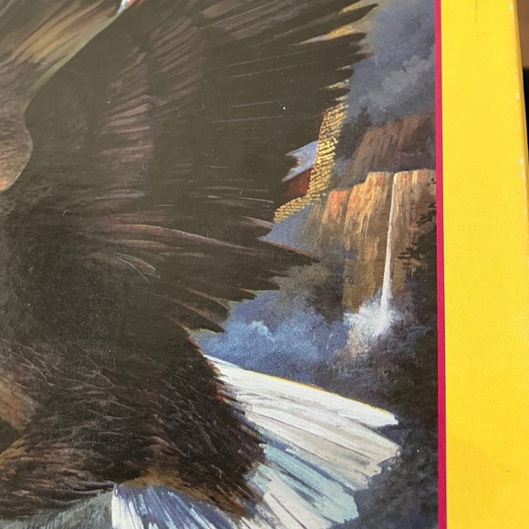 🦅🇺🇸AMERICAN EAGLE & FLAG PUZZLE  🇺🇸 500 PIECES, MADE IN USA 🇺🇸 R.MANNING - Picture 4 of 7